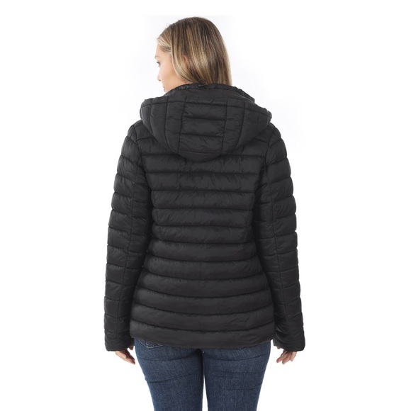 Women’s Black Puffer Jacket XL - Picture 9 of 13